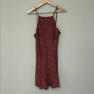 Hollister Red Strappy Back Sundress